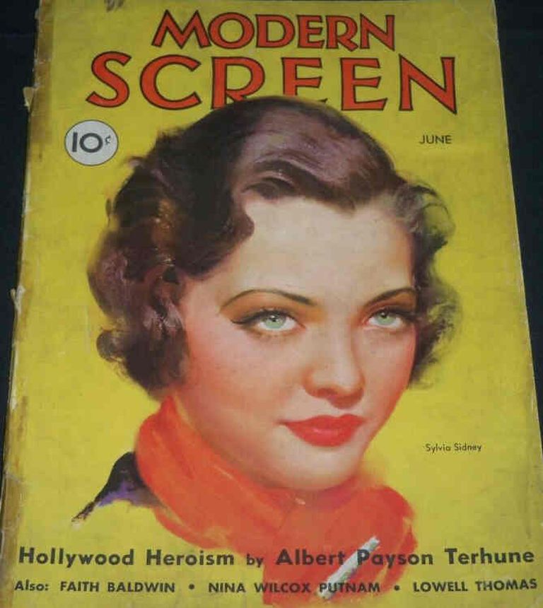MODERN SCREEN magazine cover Issue 19 June 1932